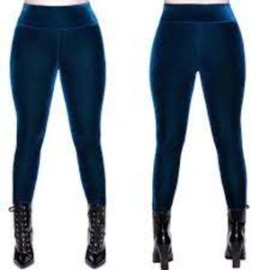 🆕Killstar "Hematite" Velvet Sapphire Leggings